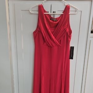 Elegant Pink Sleeveless Dress New With Tag